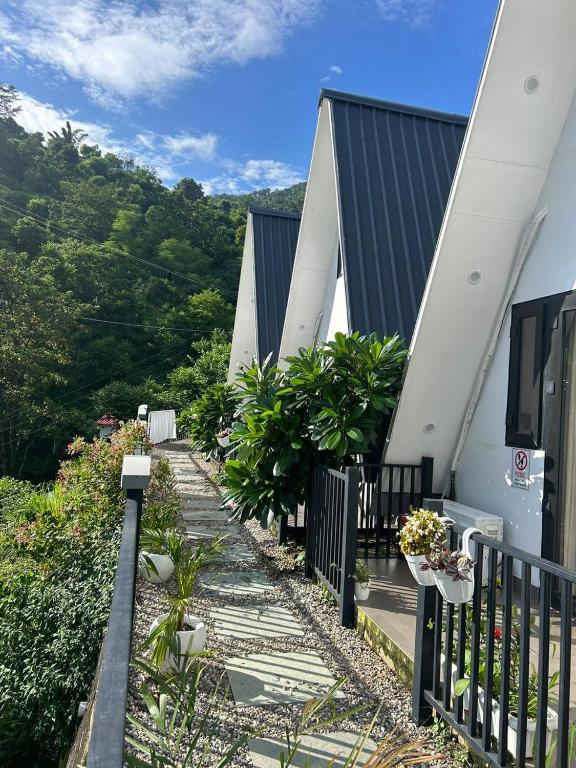Mountain balcony