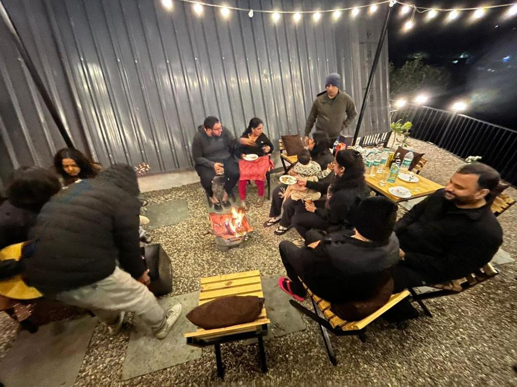 Bonfire evening at The Alchemist Rishikesh